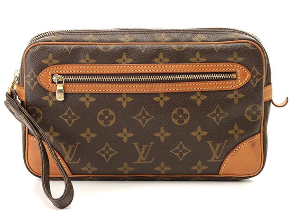 LOUIS VUITTON Marly Dragonne Bag Clutch Monogram